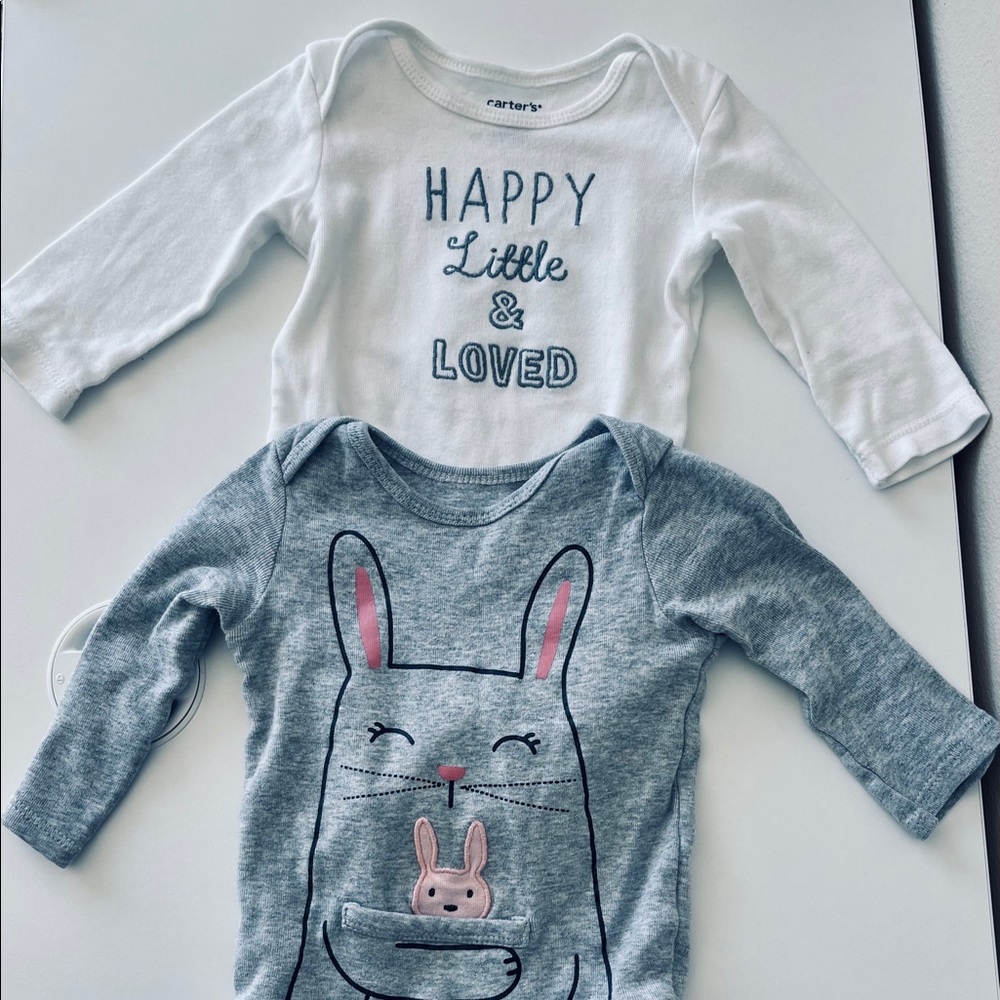 Carter’s Baby Onesies (6 and 9 months)